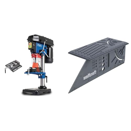 Scheppach Perceuse d'établi DP16VLS | Perceuse à colonne avec étau