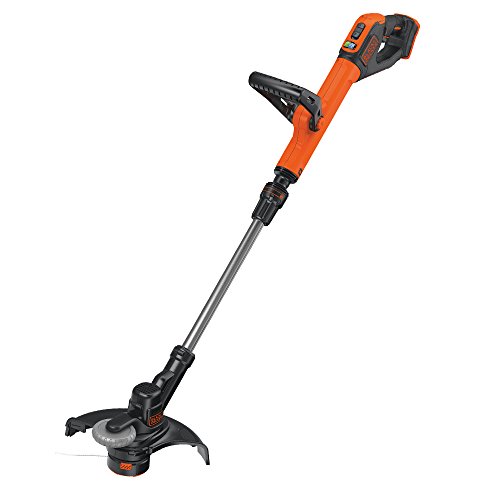 BLACK+DECKER Coupe-Bordures Sans Fil 18V, Coupe-Bordures avec 2 Vitesses, Tête