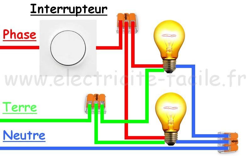 Comment brancher plusieurs lampes sur un interrupteur