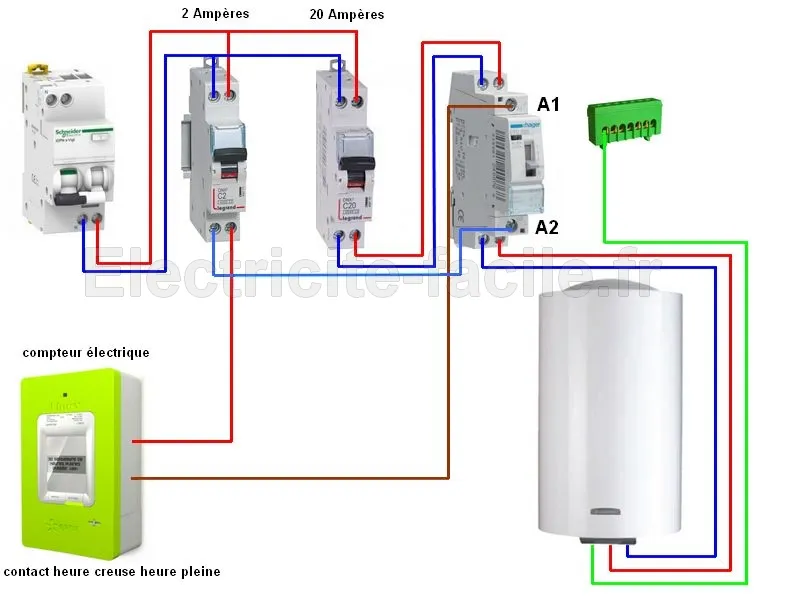 schéma chauffe eau électrique schéma chauffe eau électrique
