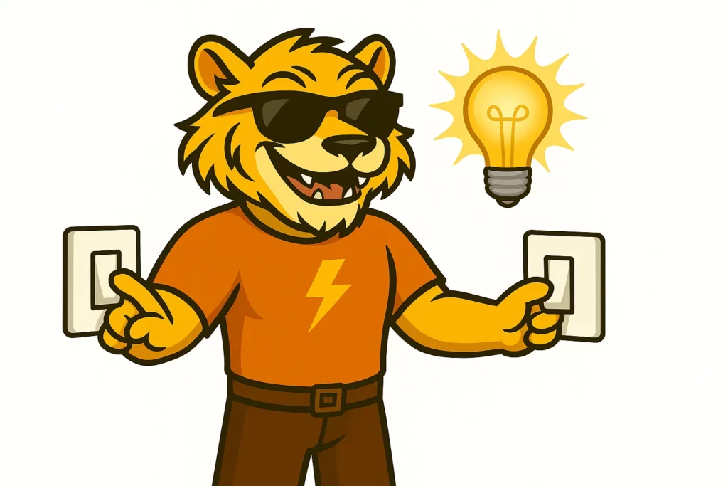 schema va et vient mascotte